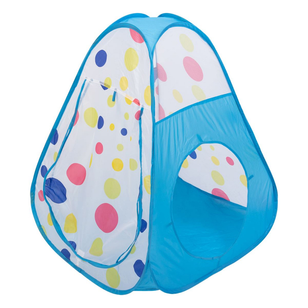 Намет дитячий 3 в 1 70×70×90 см ігровий намет з тунелем і басейном Блакитна HP-S-4NDBL Коломыя - изображение 2