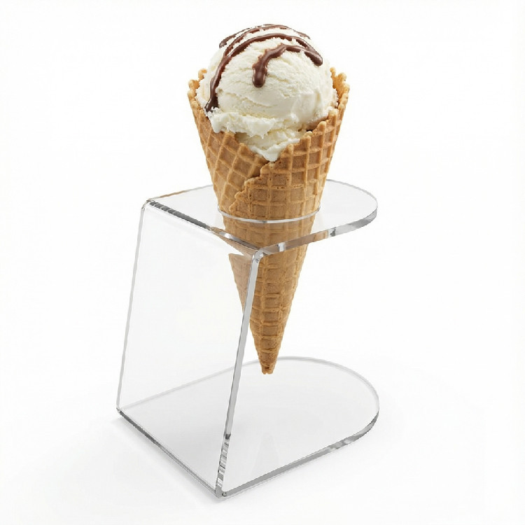 Подставка под мороженое EKOSTAR на 1 рожок. Акрил 3 мм Киев - изображение 1