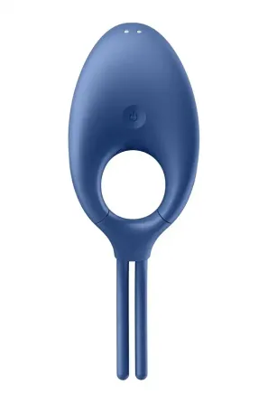 Ерекційне віброкільце-ласо Satisfyer Swordsman Blue, міцна фіксація, 10 режимів, потужний мотор Львів