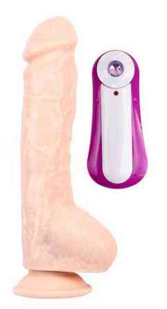 Вибромассажер Alexander Lee 10'' Vibrating Dildo, Flesh Sex Aura Київ