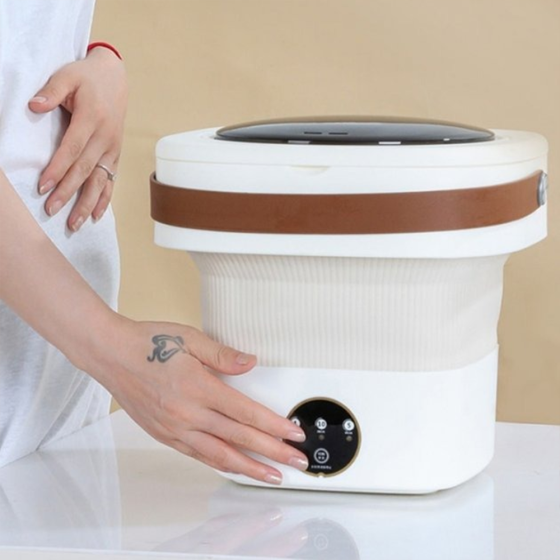 Мини-стиральная машина с центрифугой 6л,29,5 x 29,5 x 29 см,,-8806 SBR Киев