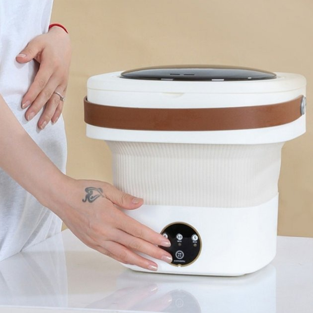 Мини-стиральная машина с центрифугой 6л,29,5 x 29,5 x 29 см,,-8806 SBR Киев - изображение 2