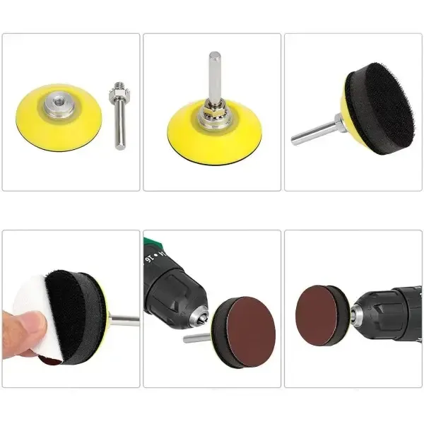 Набор шлифовальных кругов 50 мм для гравера, 100 шт Киев - изображение 15