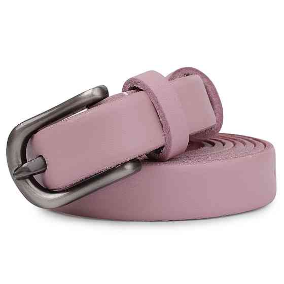 Тонкий женский ремень Vintage 20769 Розовый Киев