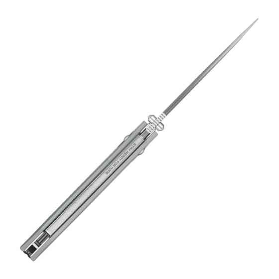 Ніж складаний туристичний SRM Terrier 258L-GK2 (9.3 см) 140Cr / G10 сірий Київ