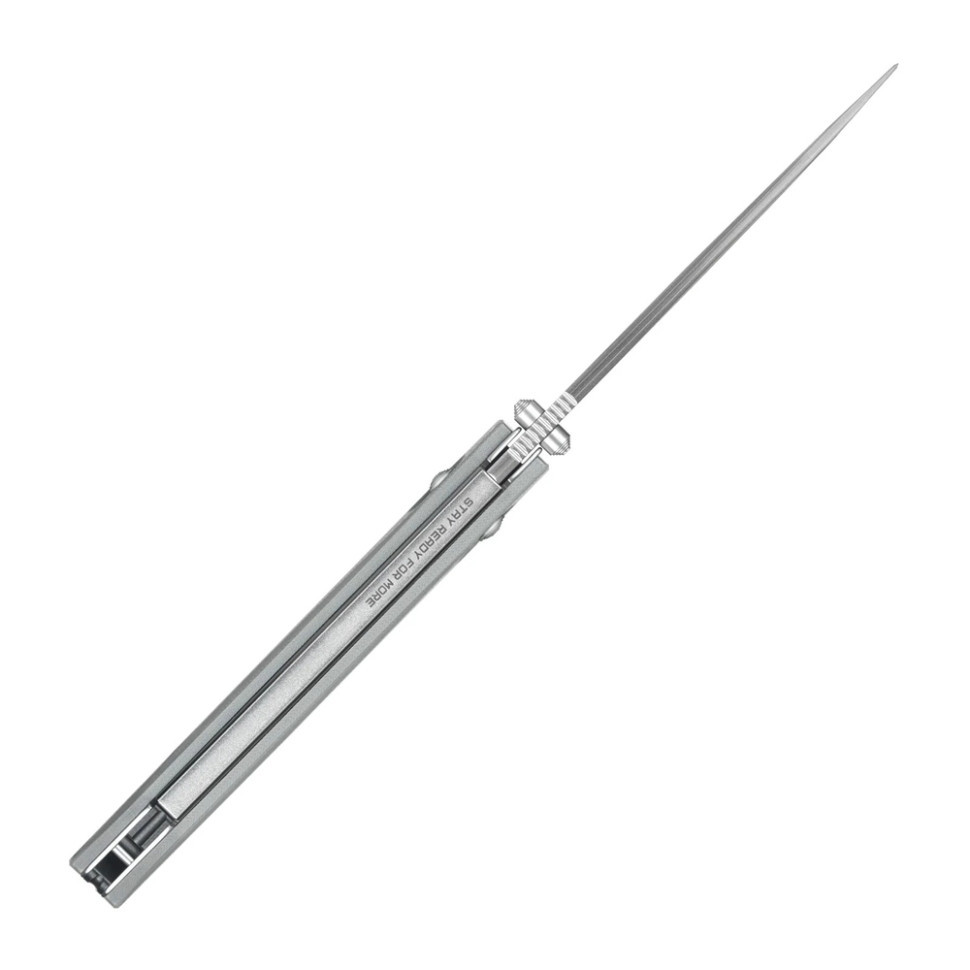 Ніж складаний туристичний SRM Terrier 258L-GK2 (9.3 см) 140Cr / G10 сірий Київ - фото 5