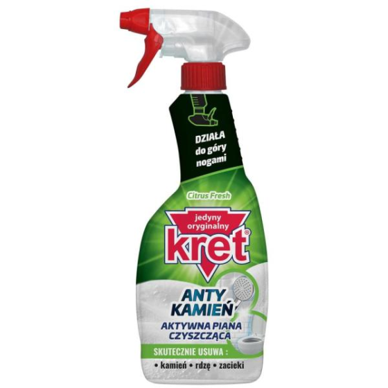 Kret Antykamień Засіб для чищення ванної кімнати Active Foam 500 мл Citrus Fresh Львів