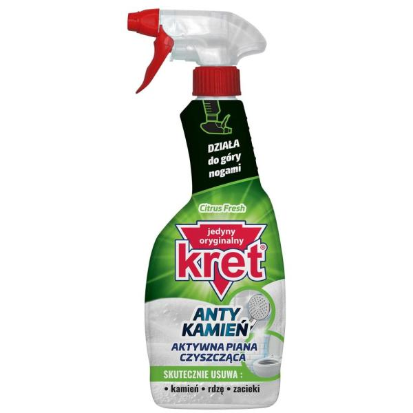 Kret Antykamień Засіб для чищення ванної кімнати Active Foam 500 мл Citrus Fresh Львів - фото 1