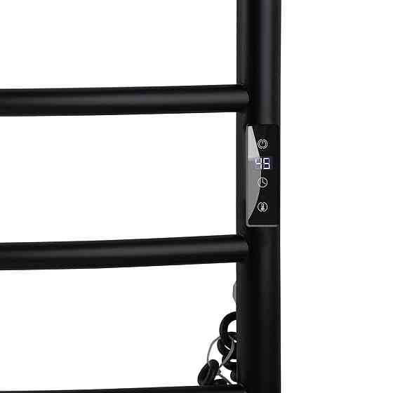 Рушникосушарка UNIO LD ЕU 500-500-5 BLK Лесенка Дуга электро черная Киев