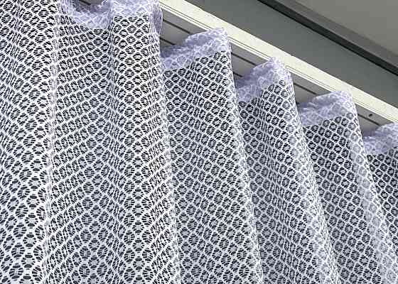 Тюль сетка цвет холодный белый 1589т Киев