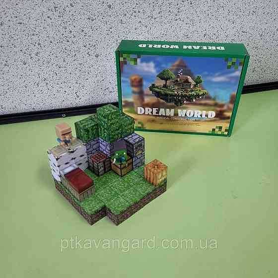 Конструктор магнітний майнкрафт 49 кубики магнітні блоки Dream World LZCK 021 Хмельницький