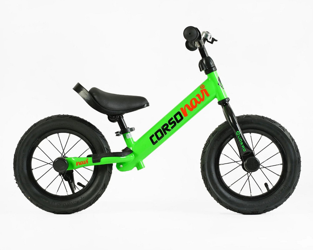 Велобіг дитячий 12" CORSO Navi NV-12813 сталева рама біговел для дітей Київ - фото 2