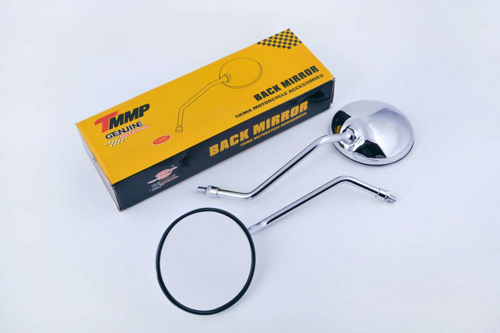 Дзеркала мото (круглі) (mod:МТ) (хром, 1 см) Мукачево - фото 1