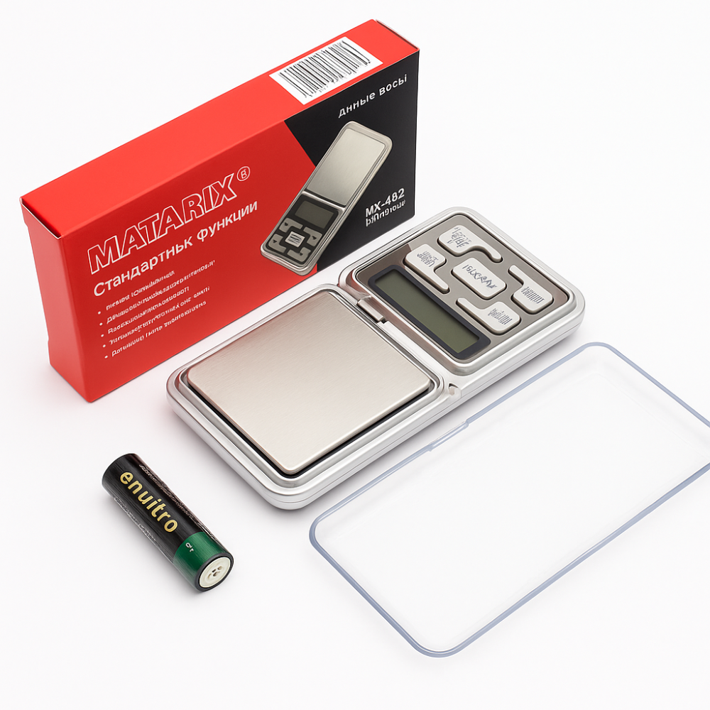 Ваги лабораторні ювелірні Matarix, Дуже точні ваги для зважування золота і срібла AB-41 Львів - фото 11