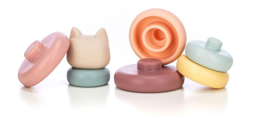 Силиконовый сортер FreeON Башня Kitty, multicolour Киев - изображение 7