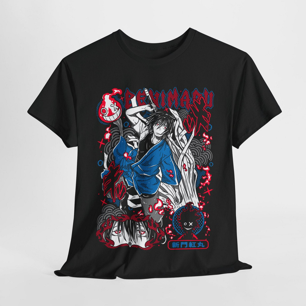 Футболка аниме Фире Форке Бенимару Схинмон оверсайз (S/M/L) Черний AnimeJ0645 Днепр - изображение 5