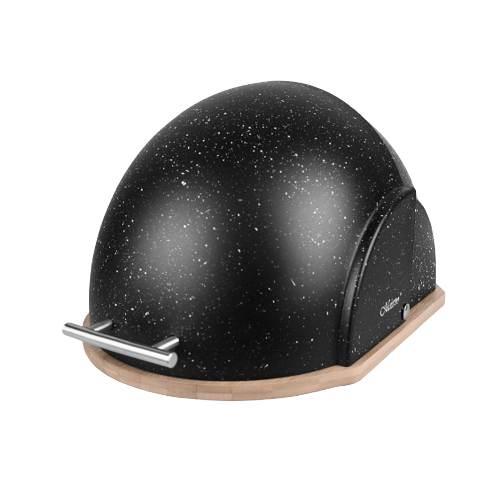 Хлібниця граніт чорний MR-1678G-BLACK Maestro Житомир - фото 1