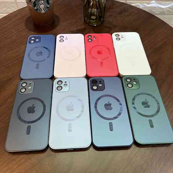 Чохол для смартфона AG Glass Matt Frame Color MagSafe Logo for Apple iPhone 14 Pro Max Pearly White Київ