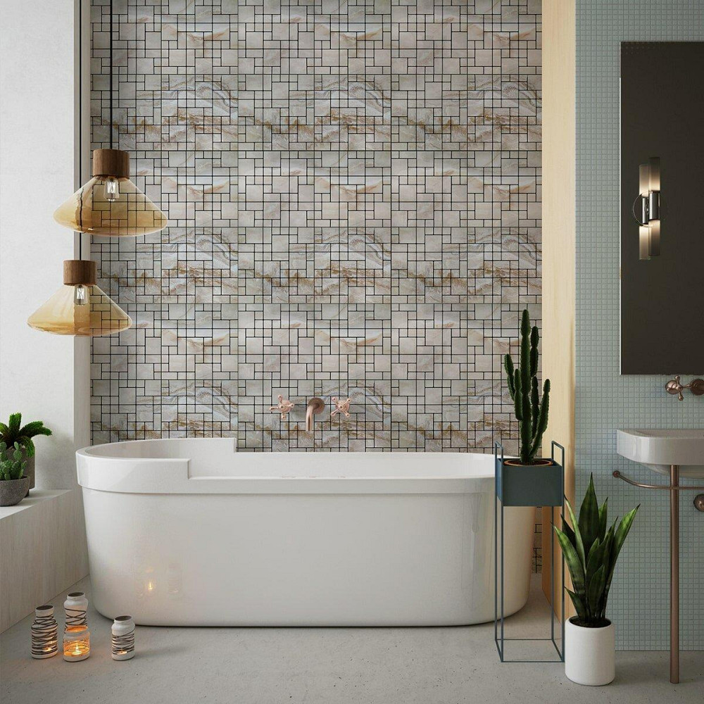 Самоклеящаяся PET мозаика 300х300х4мм SW-00001656 Днепр - изображение 9