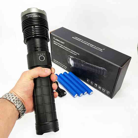 Фонарь лед тактический AK138-1 PM60-TG 8х18650 Лед фонарь переносной аккумуляторный KG-87 Ивано-Франковск