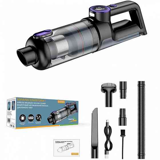 Автомобільний пилосос Aspiring Windstorm 1 Brushless 15000pa Li-Ion 6000мА/г Винница
