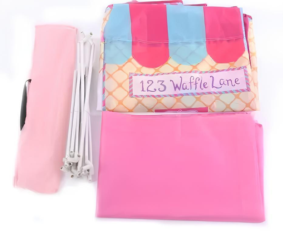 Дитячий ігровий будиночок RESTEQ — велика палатка «Солодкий будиночок» 110×70×100 см Київ - фото 8