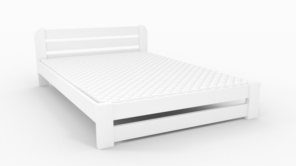 Дерев'яне двоспальне ліжко Волона. 180х190, Вільха, Горіх Харків - фото 3