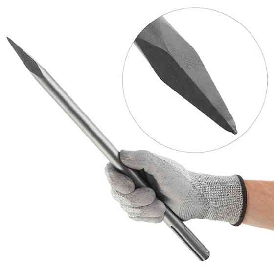 Зубило пікоподібне, SDS-Max, 400×18 мм INTERTOOL SD-0445 Киев