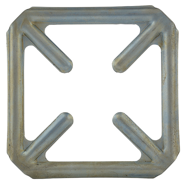 Накладка на газову плиту Хрест оцинкована 105х105мм Харків - фото 2