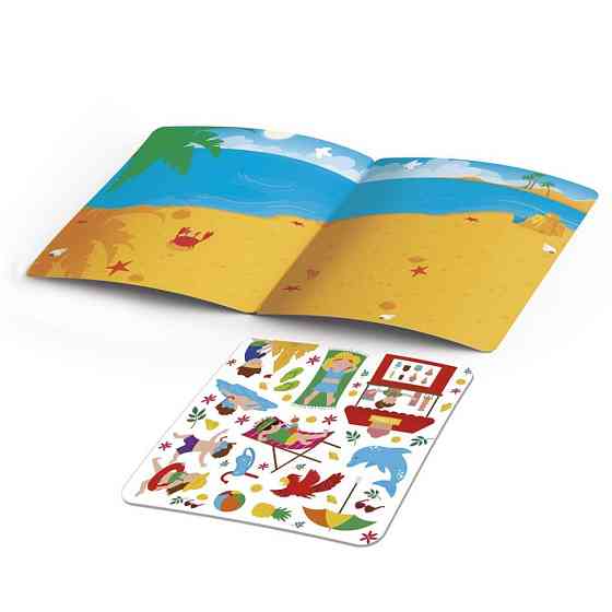 Набір для творчості "Пляж" VT4206-51, 13 наліпок на планшетці Вінниця