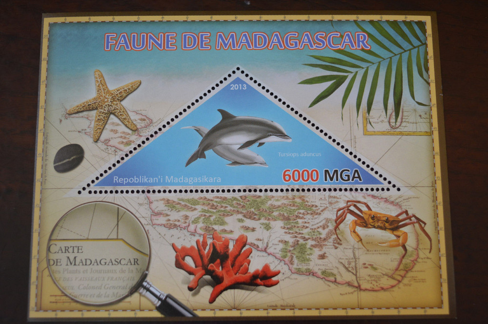 Мадагаскар. Фауна. Личности. Блок. 2014 р. (А-34) Полтава - фото 1