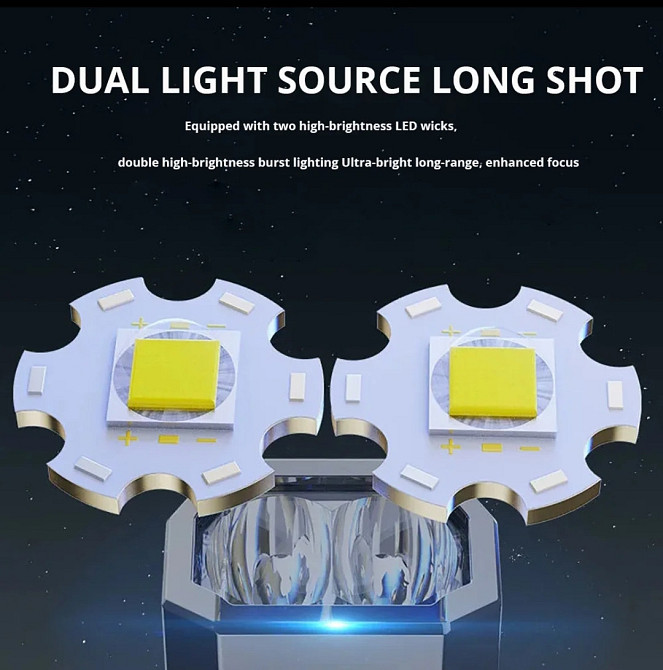 Фонарик повербанк аккумуляторный светодиодный с USB разъёмом 4 режима 11.5 на 3.5 см серый Киев - изображение 4