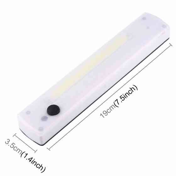 Світлодіодна лампа Led, настінний ліхтарик COB WATTON WT-063 на батарейках, світлова панель навісна Кам'янець-Подільський