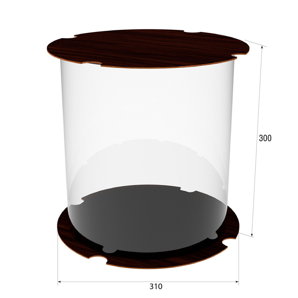 Коробка для тортів, квітів та подарунків EKOSTAR 270х300 Київ - фото 2