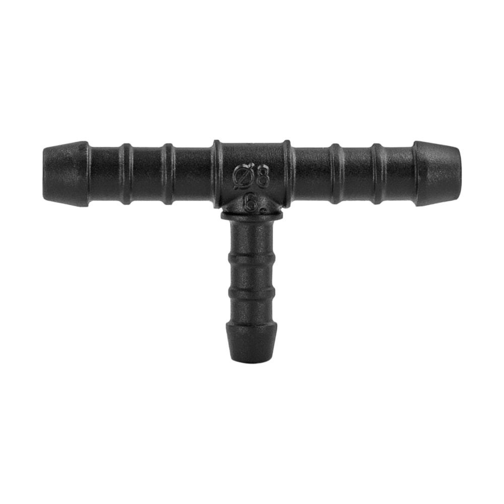 Фитинг штуцер з'єднувач шлангів універсальний (8х8х6 мм) Київ - фото 1