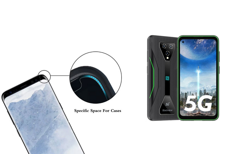 Захисне скло HyperGlass Pro для Blackview BL5000 5G – максимальна чутливість та захист Київ - фото 3
