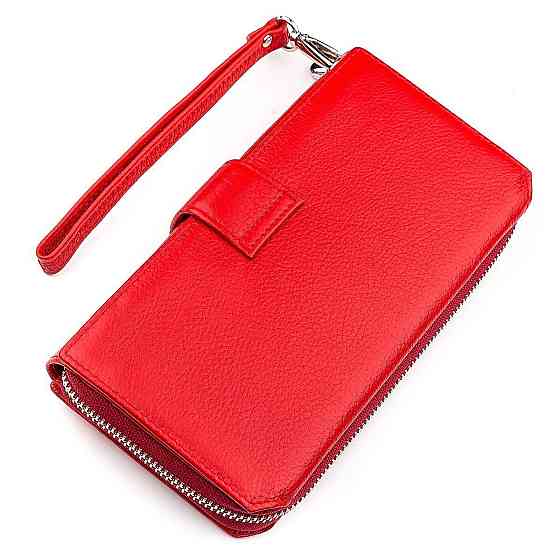 Гаманець жіночий дуже гарний Червоний (ST Leather) Київ