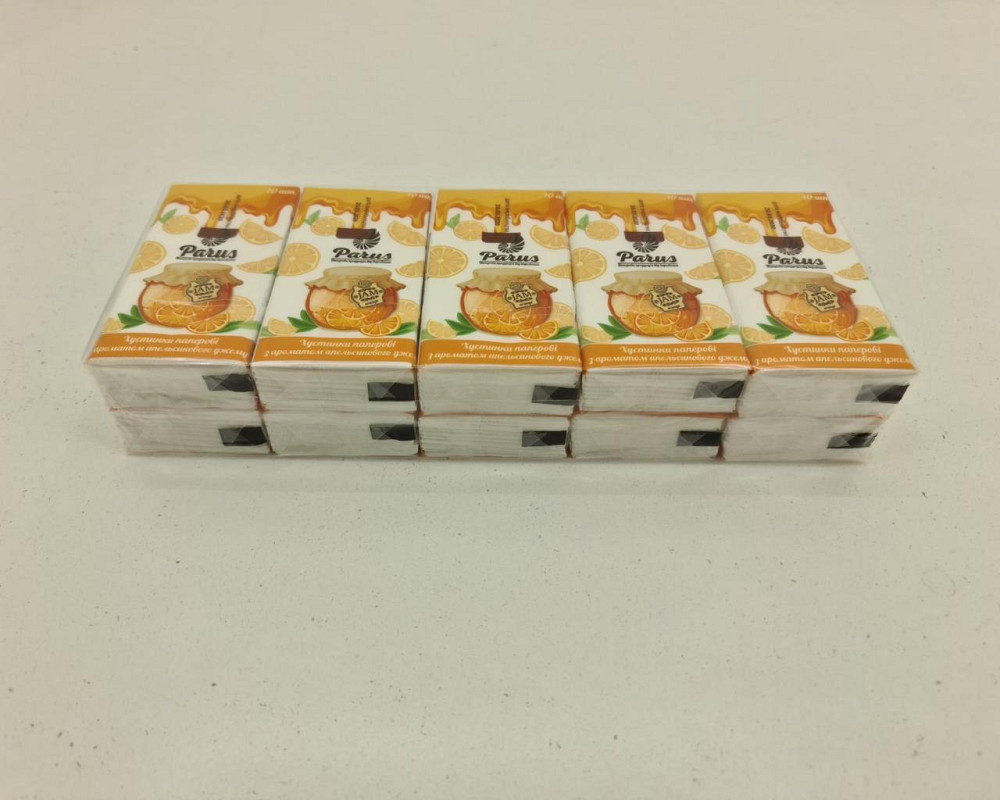 Паперовий носовичок 2х шаровий (Апельсин) Одеса (6 шт) Харків - фото 2