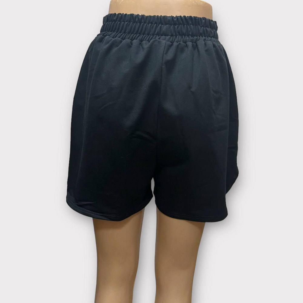 Шорты трикотажные женские Черный XL/2XL Харьков - изображение 2