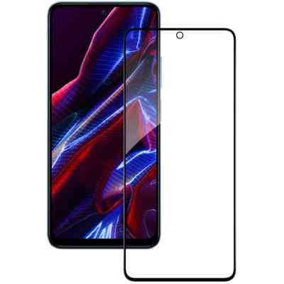 Стекло защитное ACCLAB Full Glue Xiaomi Poco X5 Black (1283126567360) Винница