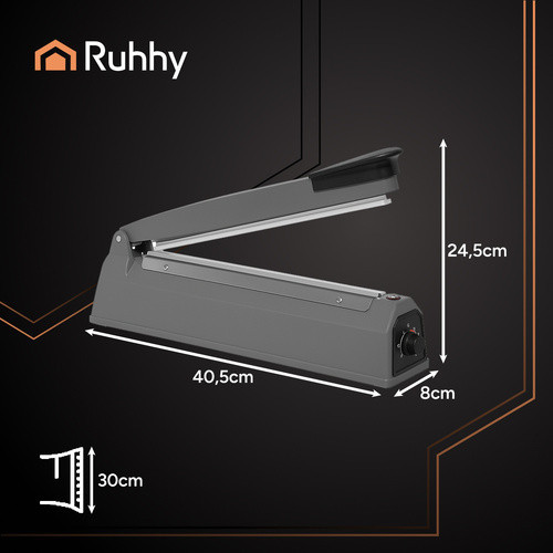 Апарат для запаювання плівки та пакетів 30 см Ruhhy (26104) 300 Вт Нововолинськ - фото 6