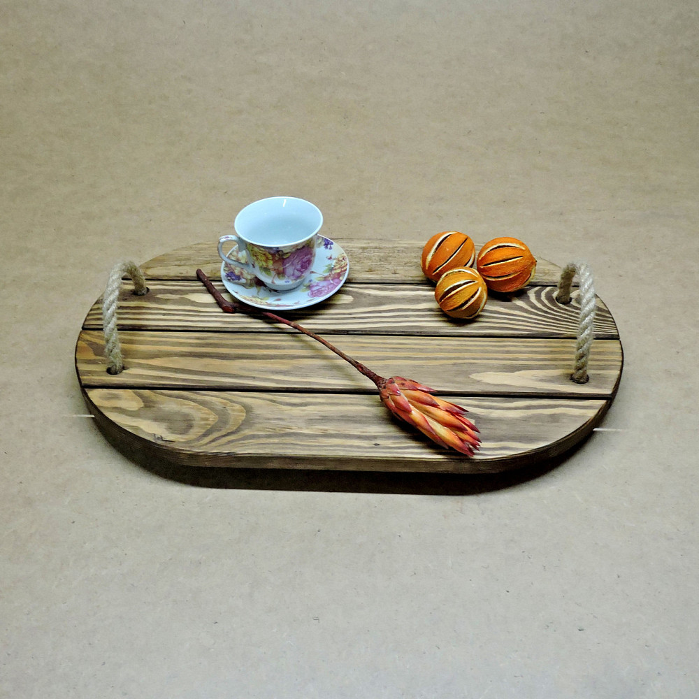 Поднос деревянный 