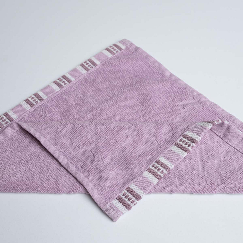 Полотенце кухонное махровое с орнаментом GM Textile 30х30см 400г/м2 (Пудра) Сумы - изображение 2