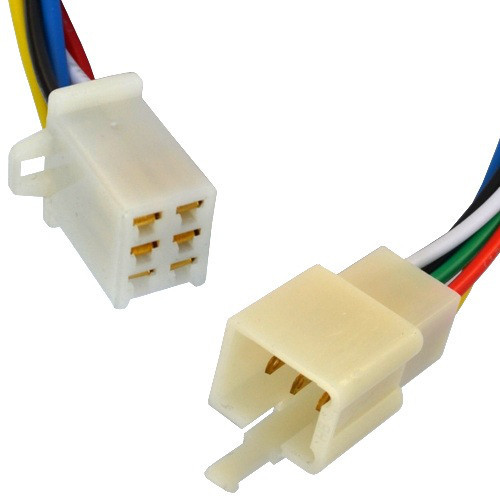 Разъём автомагнитолы 6-и контактный, с кабелем Полтава - изображение 1