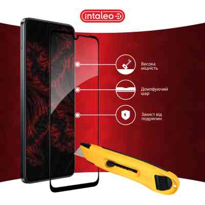 Скло захисне Intaleo Full Glue Realme Note 60X Black (1283126609053) Вінниця