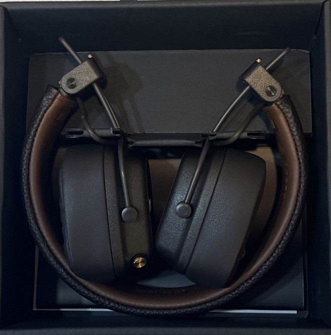 Оригінал Навушники MARSHALL MAJOR IV Brown 4. Київ - фото 1