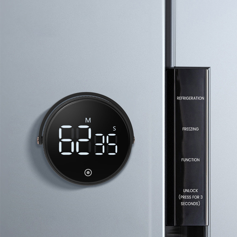 Цифровий кухонний таймер LED з магнітом 90 дБ Київ - фото 2