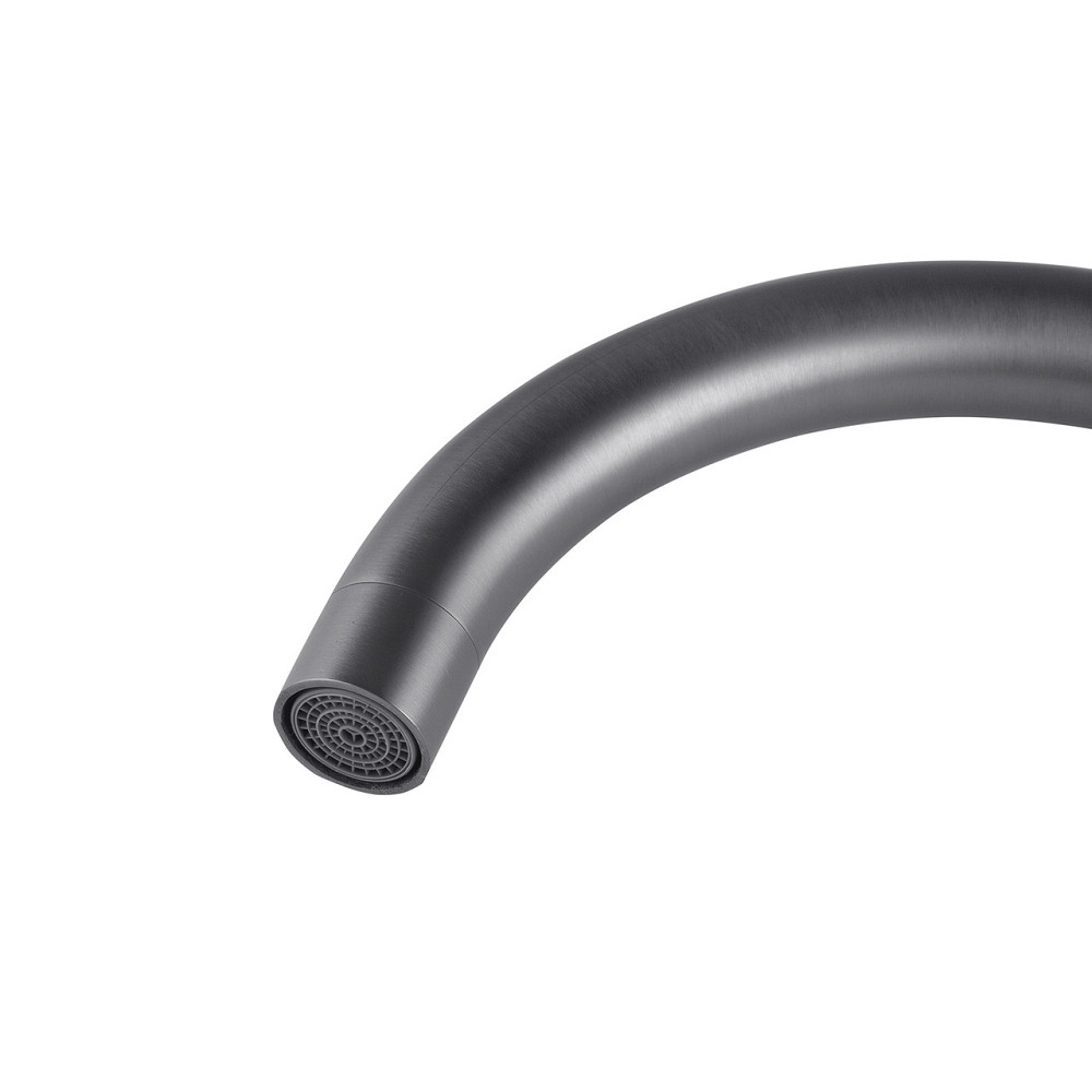 Змішувач для кухні Kroner KRP Edelstahl Klassisch - SCH035PVD графіт Київ - фото 8