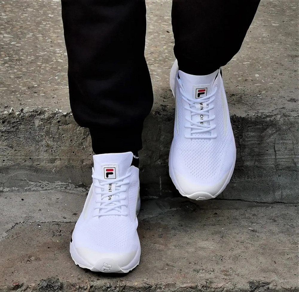 Кросівки FILA Білі Жіночі Філа Тканинні (розміри: 41,42,43) Дніпро - фото 5