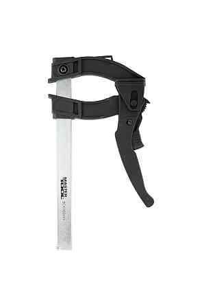 Струбцина столярна MASTERTOOL F-Type швидкозатискна 160×90 мм 600 Н 07-0012 Коломыя